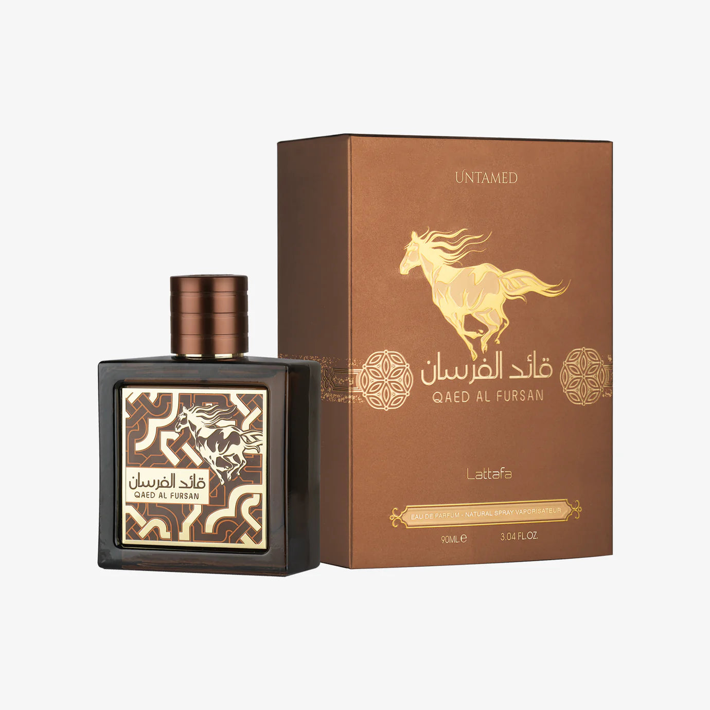 Lataffa Qaed Al Fursan Untamed EDP 100 ML - Hombre