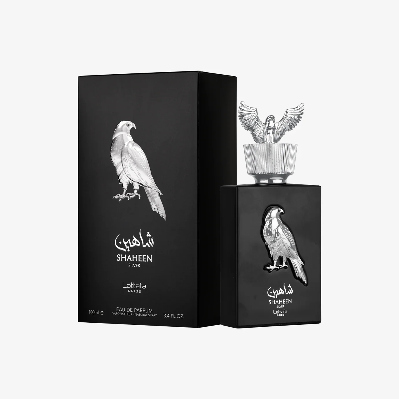 Lataffa Shaheen Silver EDP 100 ML - Hombre