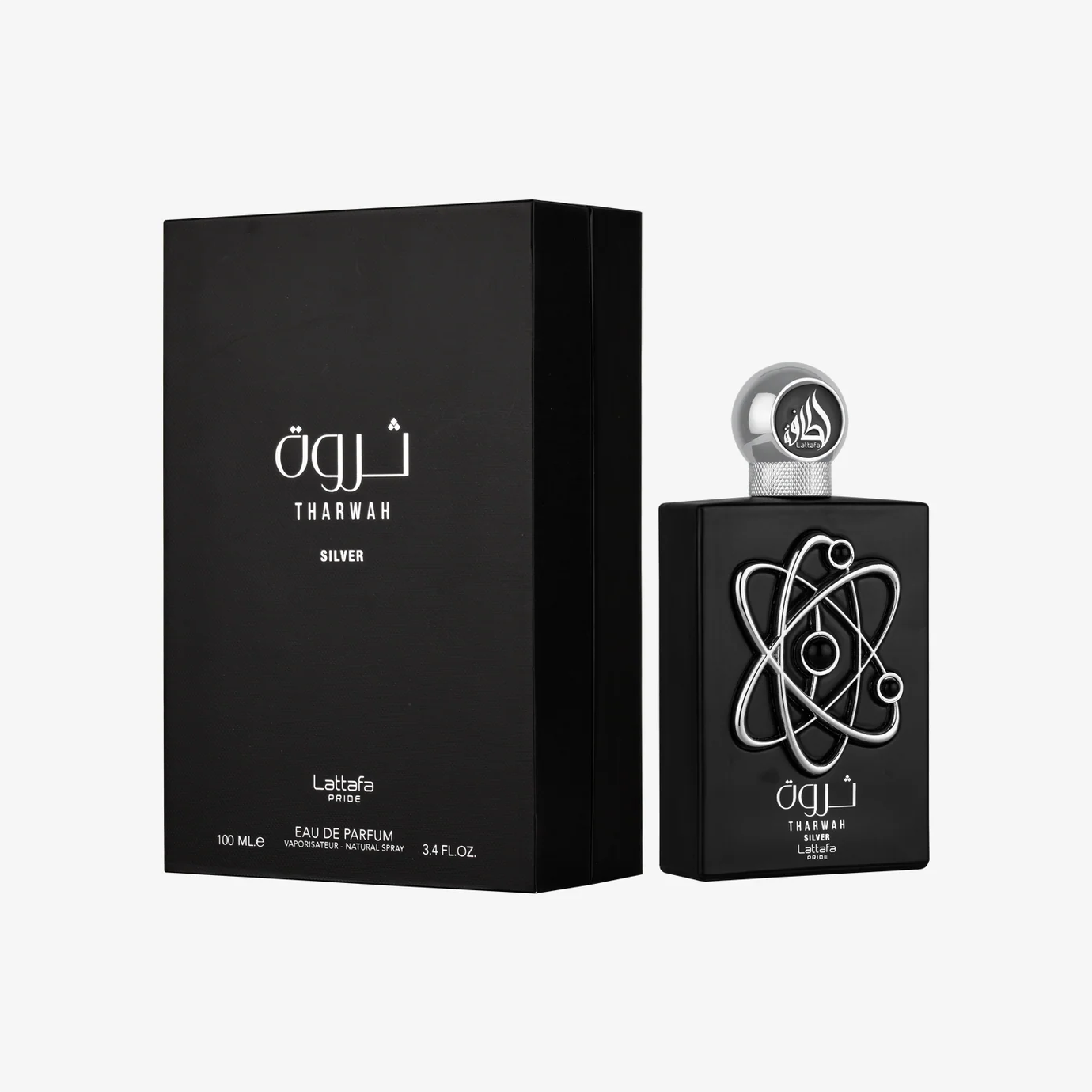 Lattafa Tharwah Silver EDP 100 ML - Hombre