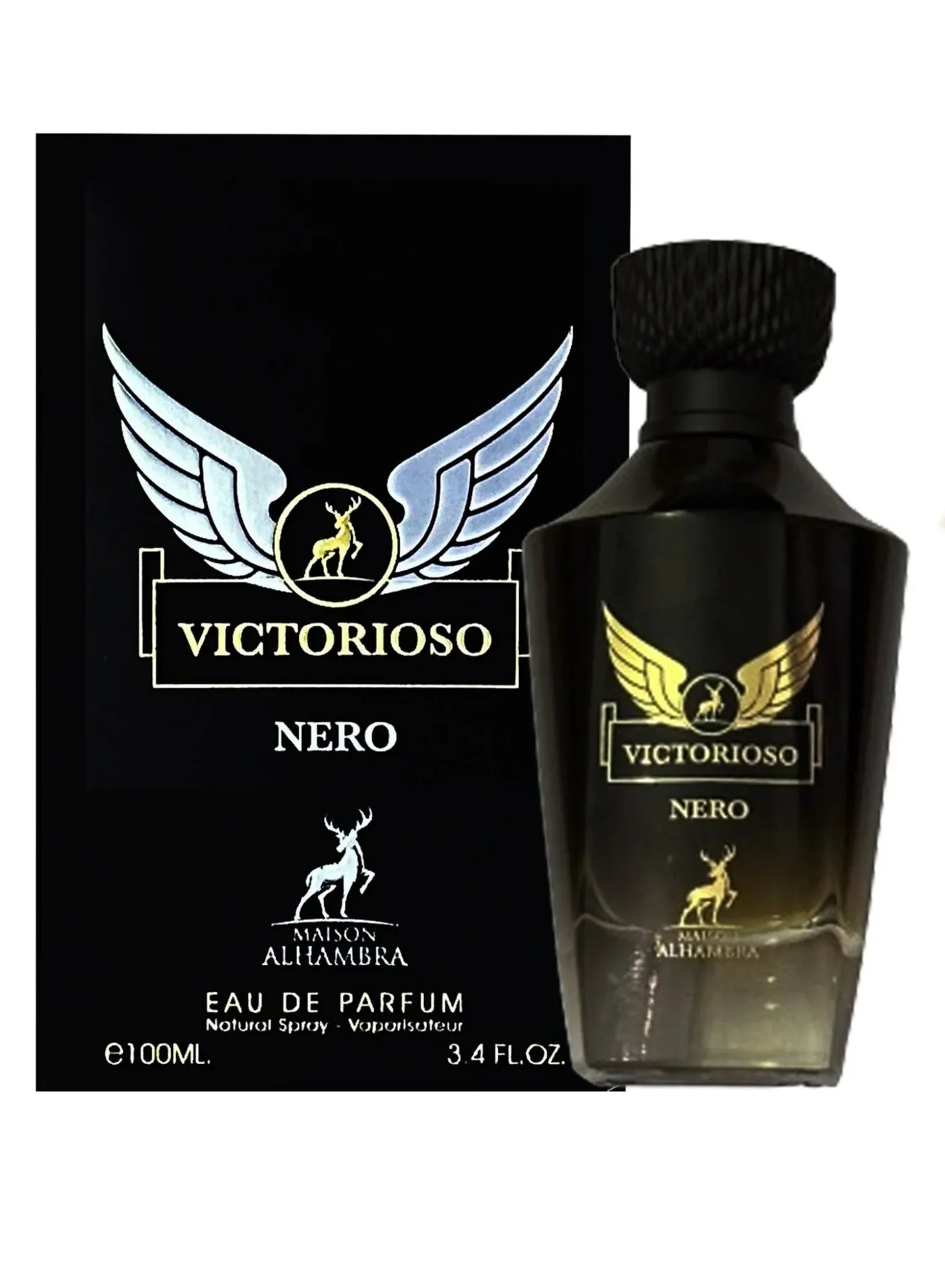 Maison Alhambra Victorioso Victory Nero EDP 100 ML – Hombre